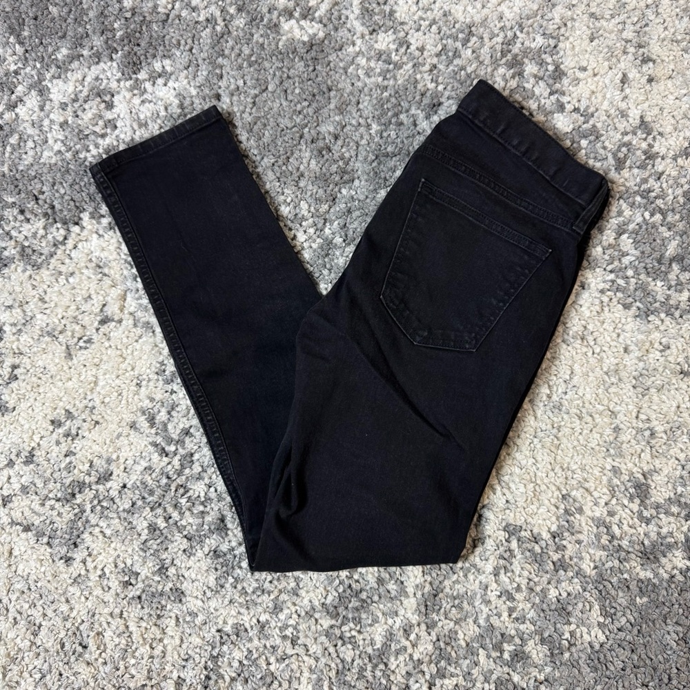 Old Navy, Men’s Black Skinny Fit Built In Flex Denim Jeans, 32x32